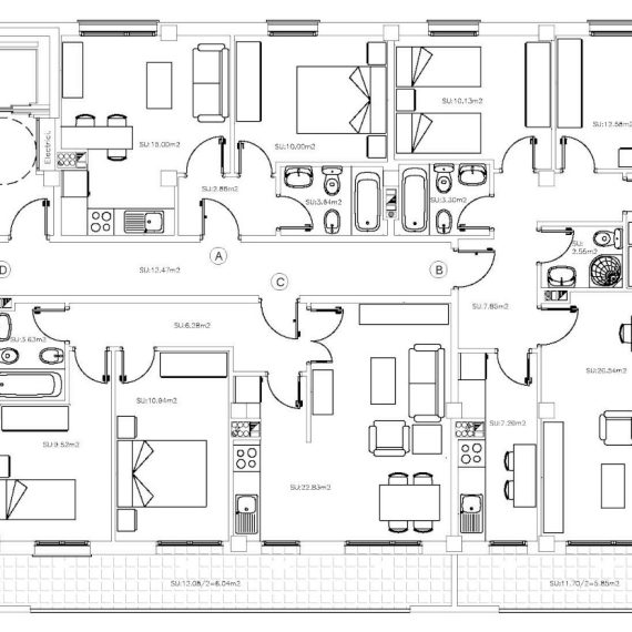 2 edificios de 26 y 24 viviendas en la C/ José Castán Tobeñas y C/ María Zambrano