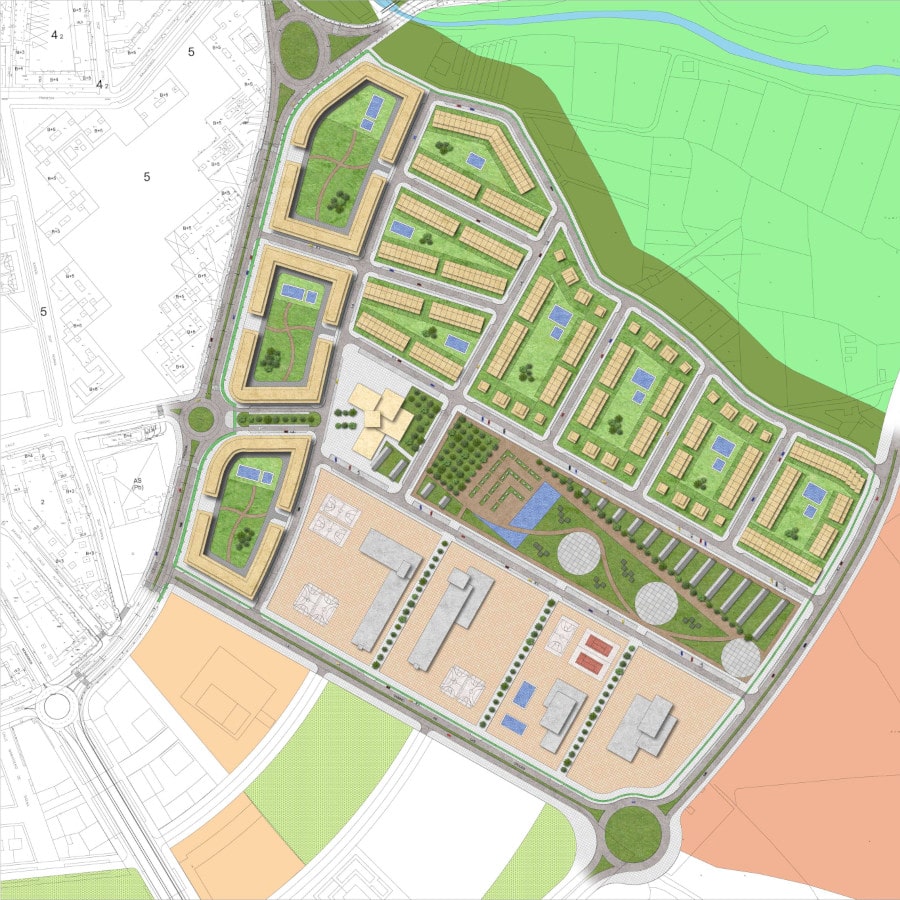 Anteproyecto Plan Parcial Área 7 de Huesca